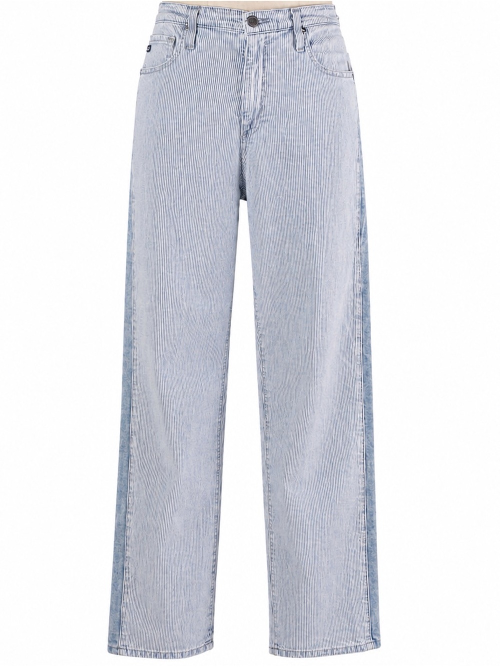 Anthropologie AG Isabelle Striped Panel Jeans